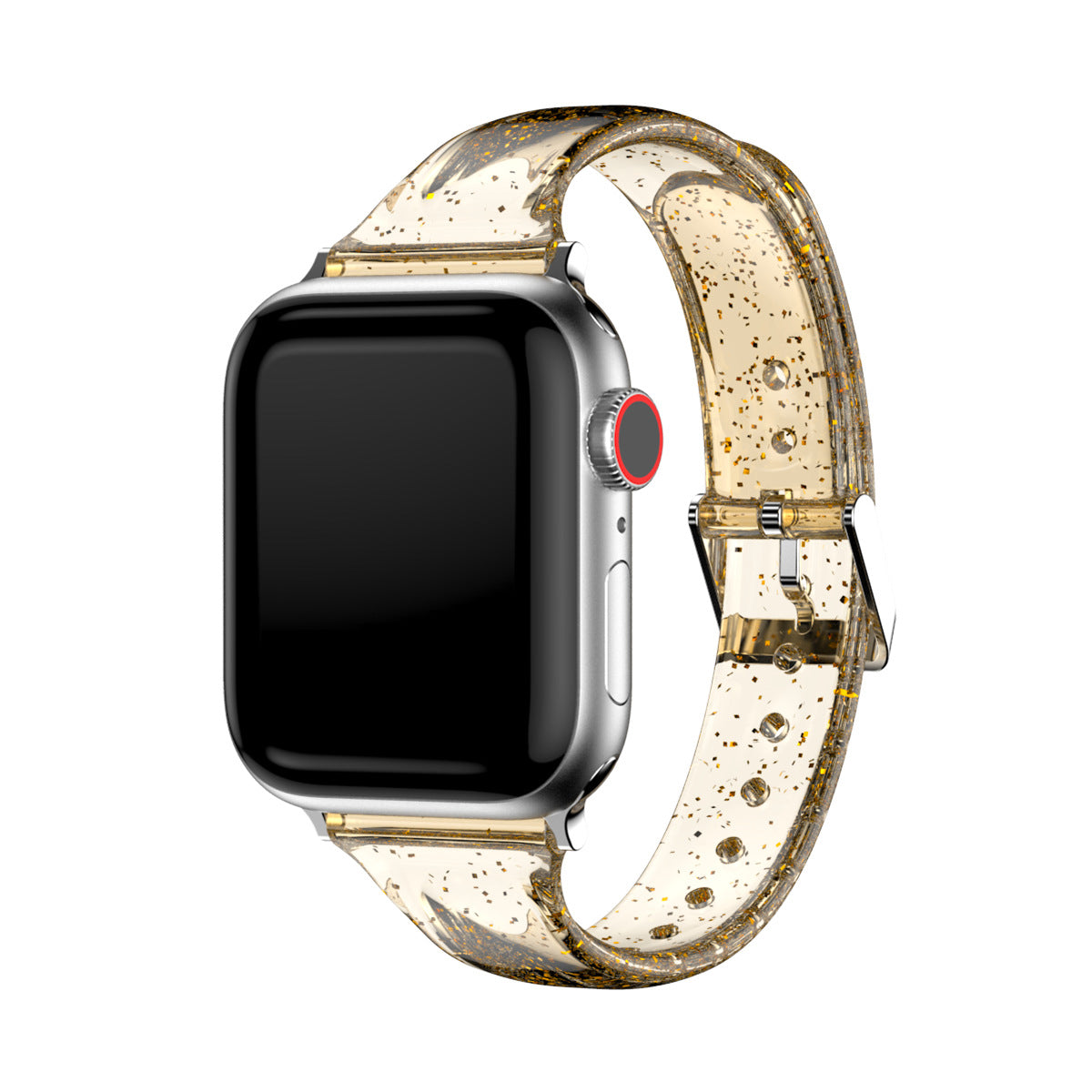 【全6色】キラキラグリッタークリアバンド【アップルウォッチ】 - Apple Watchバンド専門通販【BELTIES(ベルティーズ)】