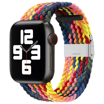 [37 colors available] Stretch buckle nylon band [Apple Watch]