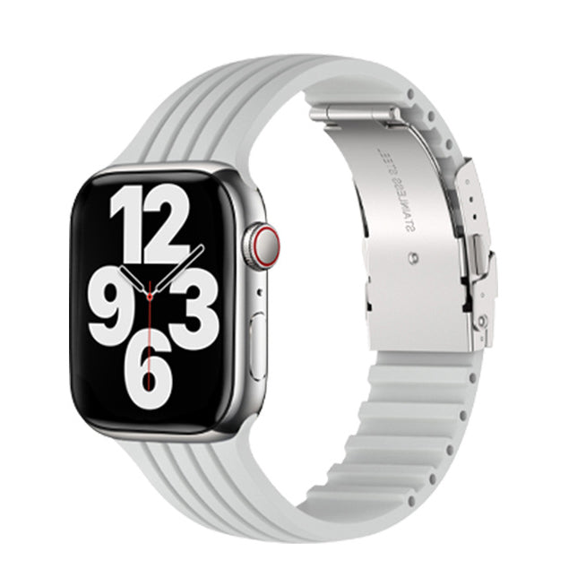 Apple Watch series7silver stainlessセール中-