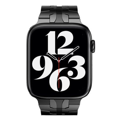 [2 colors available] Iron metal band [Apple Watch]