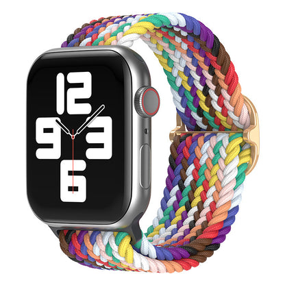 [25 colors available] Stretch woven nylon band [Apple Watch]