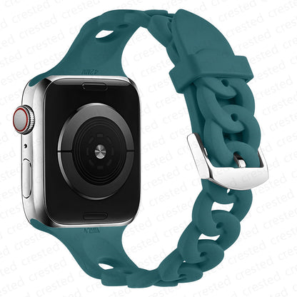 [18 colors available] Silicone ring band [Apple Watch]