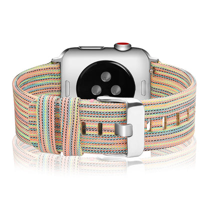 [10 patterns in total] Lightweight canvas band [Apple Watch]