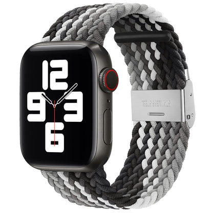 [37 colors available] Stretch buckle nylon band [Apple Watch]