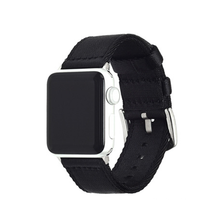 [Available in 6 colors, including striped pattern] Sporty nylon band [Apple Watch]