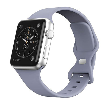 [22 colors available] Eight-ring buckle silicone band [Apple Watch]