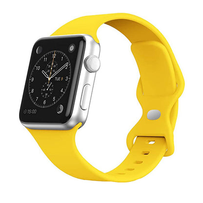 [22 colors available] Eight-ring buckle silicone band [Apple Watch]