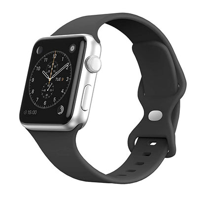 [22 colors available] Eight-ring buckle silicone band [Apple Watch]